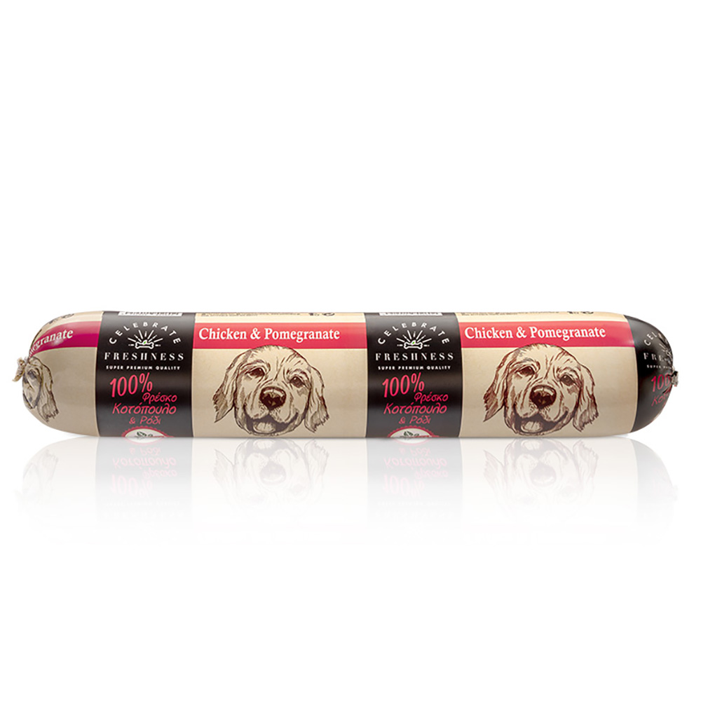 Celebrate Freshness Σαλάμι Adult Dog Chicken & Pomegranate 800gr